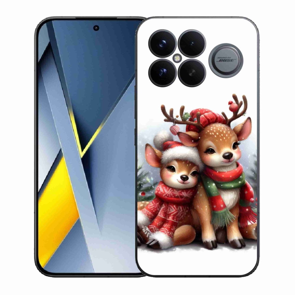 Gélový kryt mmCase na Xiaomi Poco F8 Ultra - vianočné soby