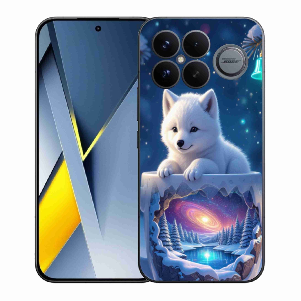 Gélový kryt mmCase na Xiaomi Poco F8 Ultra - vianočné šteňa