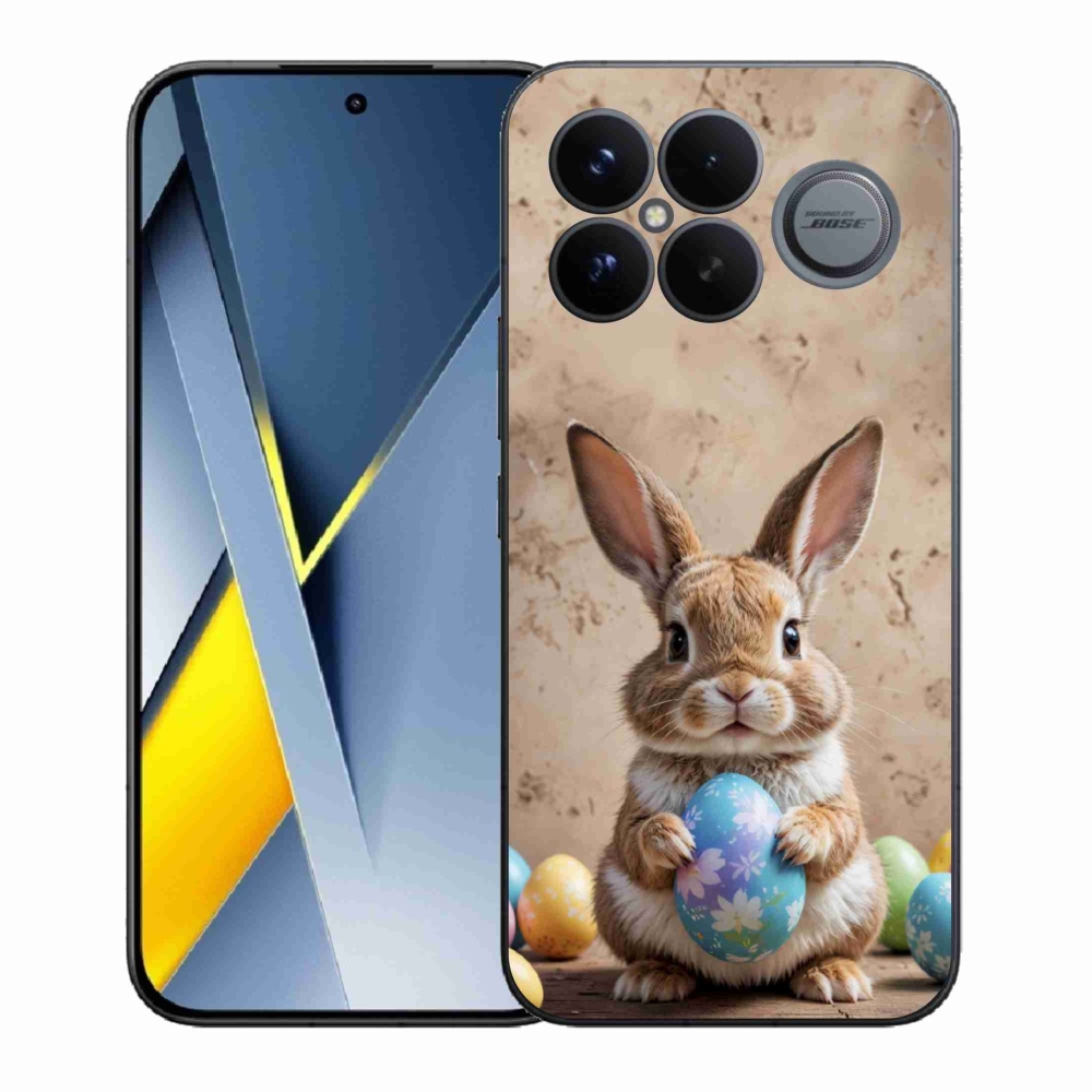Gélový kryt mmCase na Xiaomi Poco F8 Ultra - veľkonočný zajačik