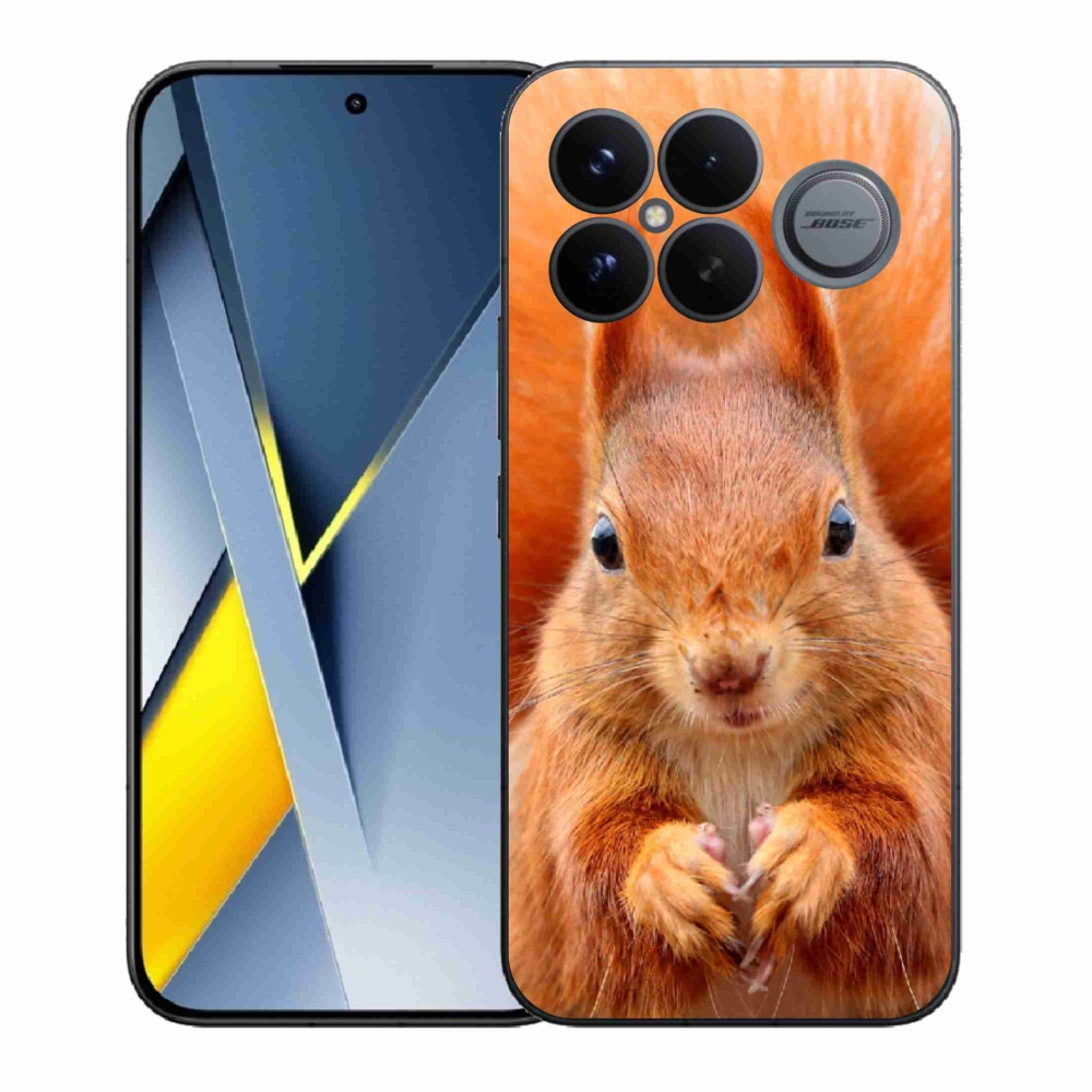Gélový kryt mmCase na Xiaomi Poco F8 Ultra - veverička