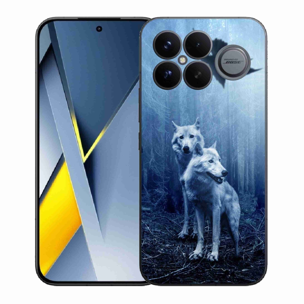 Gélový kryt mmCase na Xiaomi Poco F8 Ultra - vlci v lese
