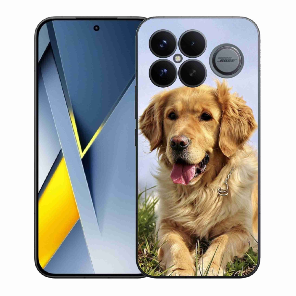 Gélový kryt mmCase na Xiaomi Poco F8 Ultra - zlatý retriever