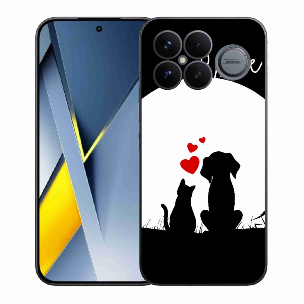 Gélový kryt mmCase na Xiaomi Poco F8 Ultra - zvieracia láska