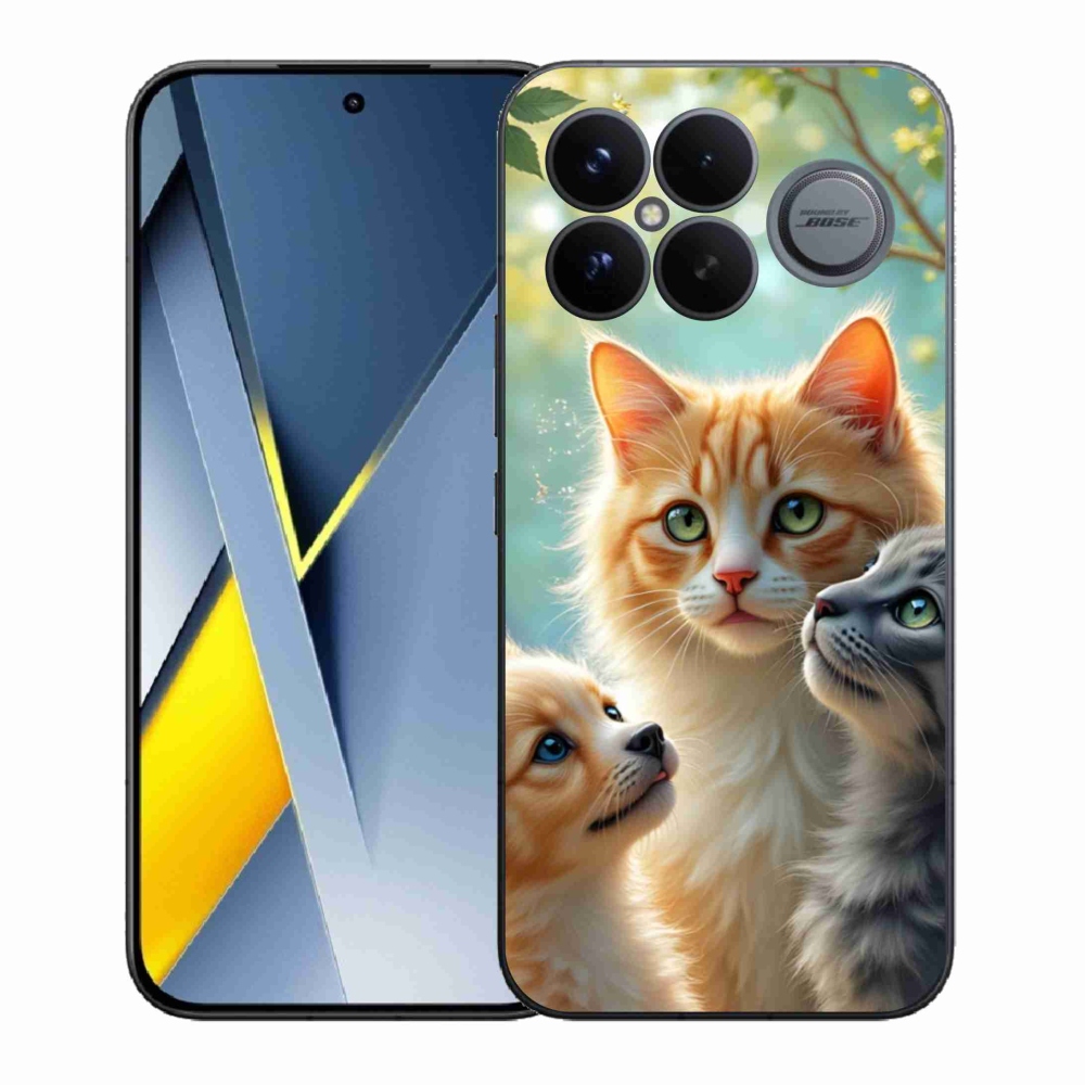 Gélový kryt mmCase na Xiaomi Poco F8 Ultra - zvieracie priateľstvo 2