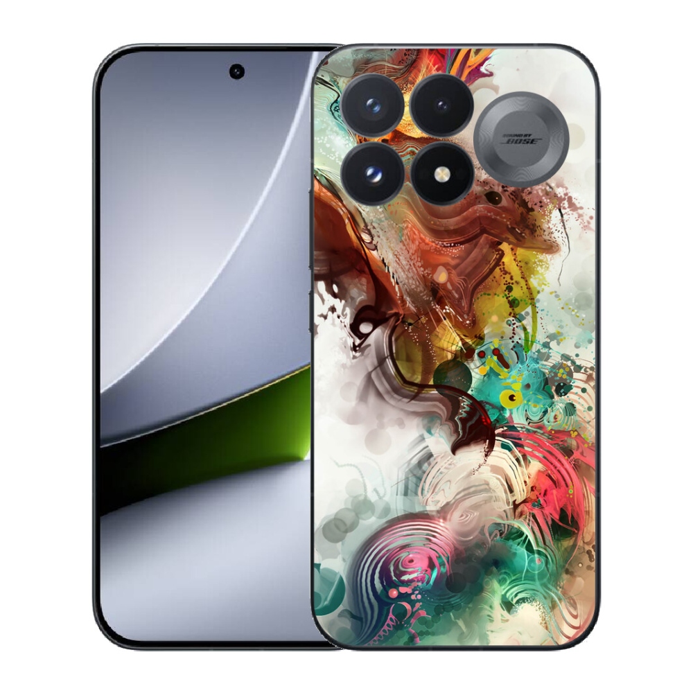 Gélový kryt mmCase na Xiaomi Poco F9 Pro 5G - abstrakt 1