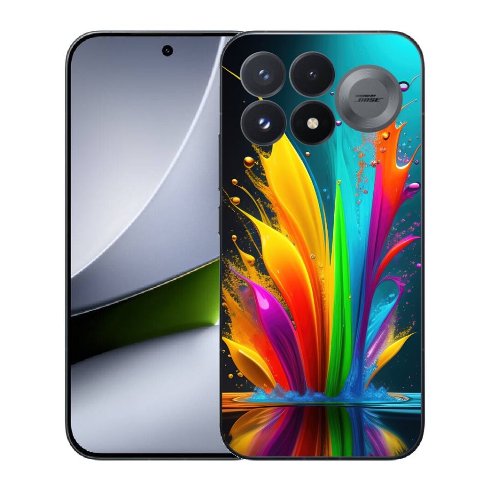 Gélový kryt mmCase na Xiaomi Poco F9 Pro 5G - abstraktný motív 1