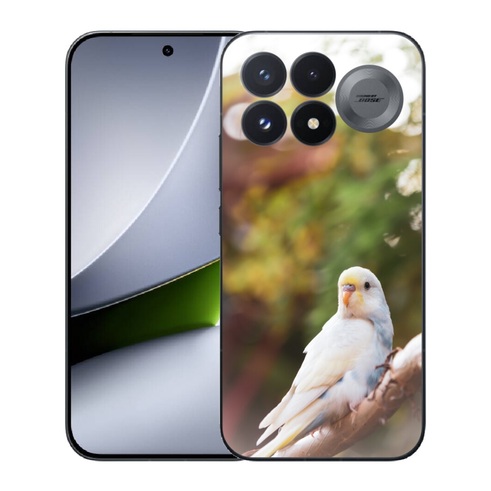 Gélový kryt mmCase na Xiaomi Poco F9 Pro 5G - andulka biela
