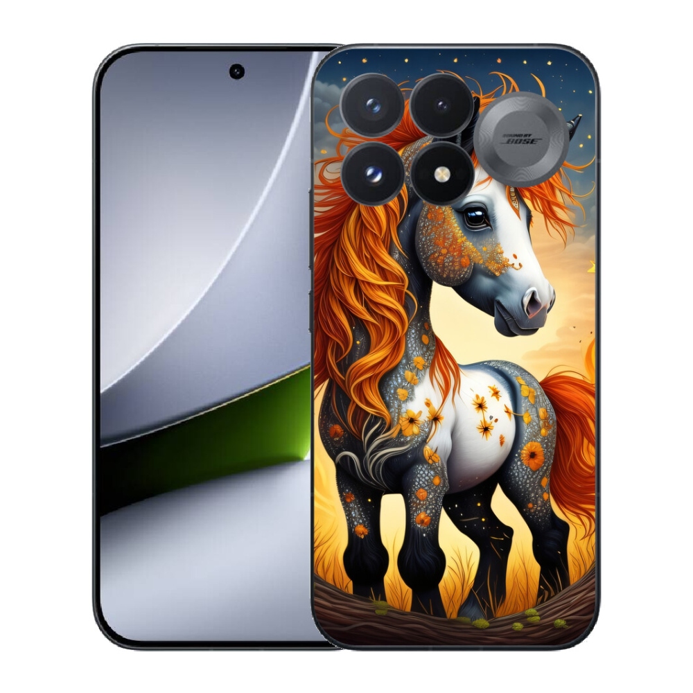 Gélový kryt mmCase na Xiaomi Poco F9 Pro 5G - farebný poník