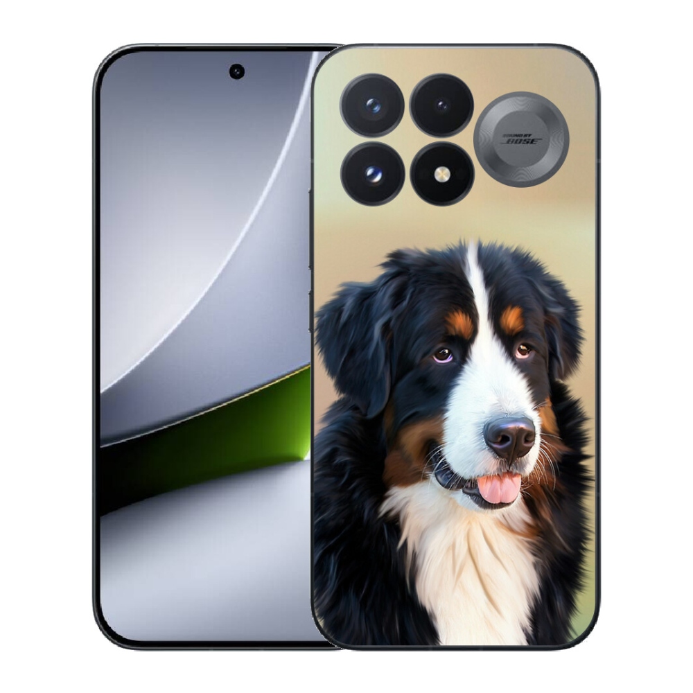 Gélový kryt mmCase na Xiaomi Poco F9 Pro 5G - bernský salašnícky pes