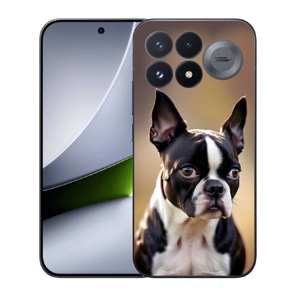 Gélový kryt mmCase na Xiaomi Poco F9 Pro 5G - bostonský teriér