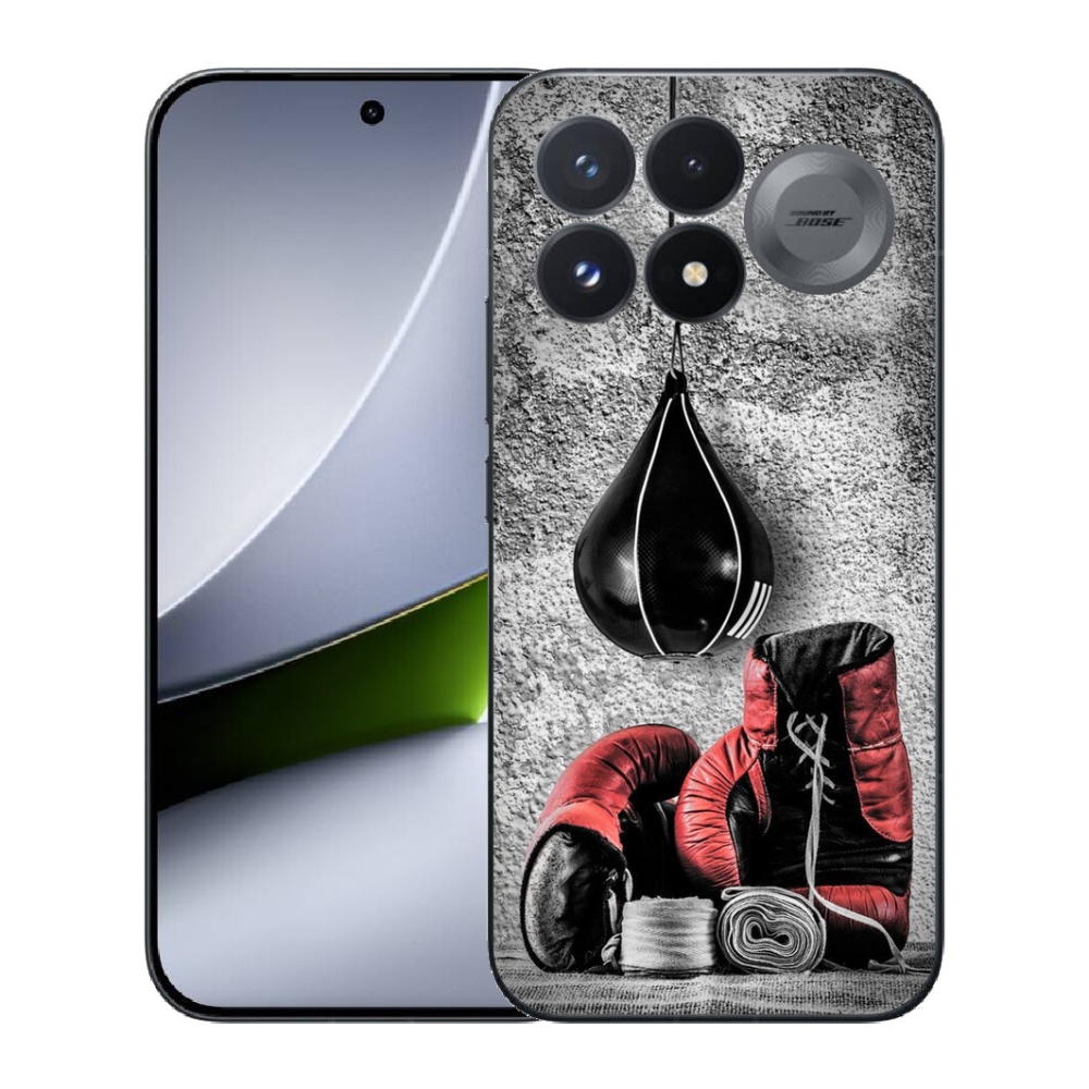 Gélový kryt mmCase na Xiaomi Poco F9 Pro 5G - boxovacie vrece a rukavice