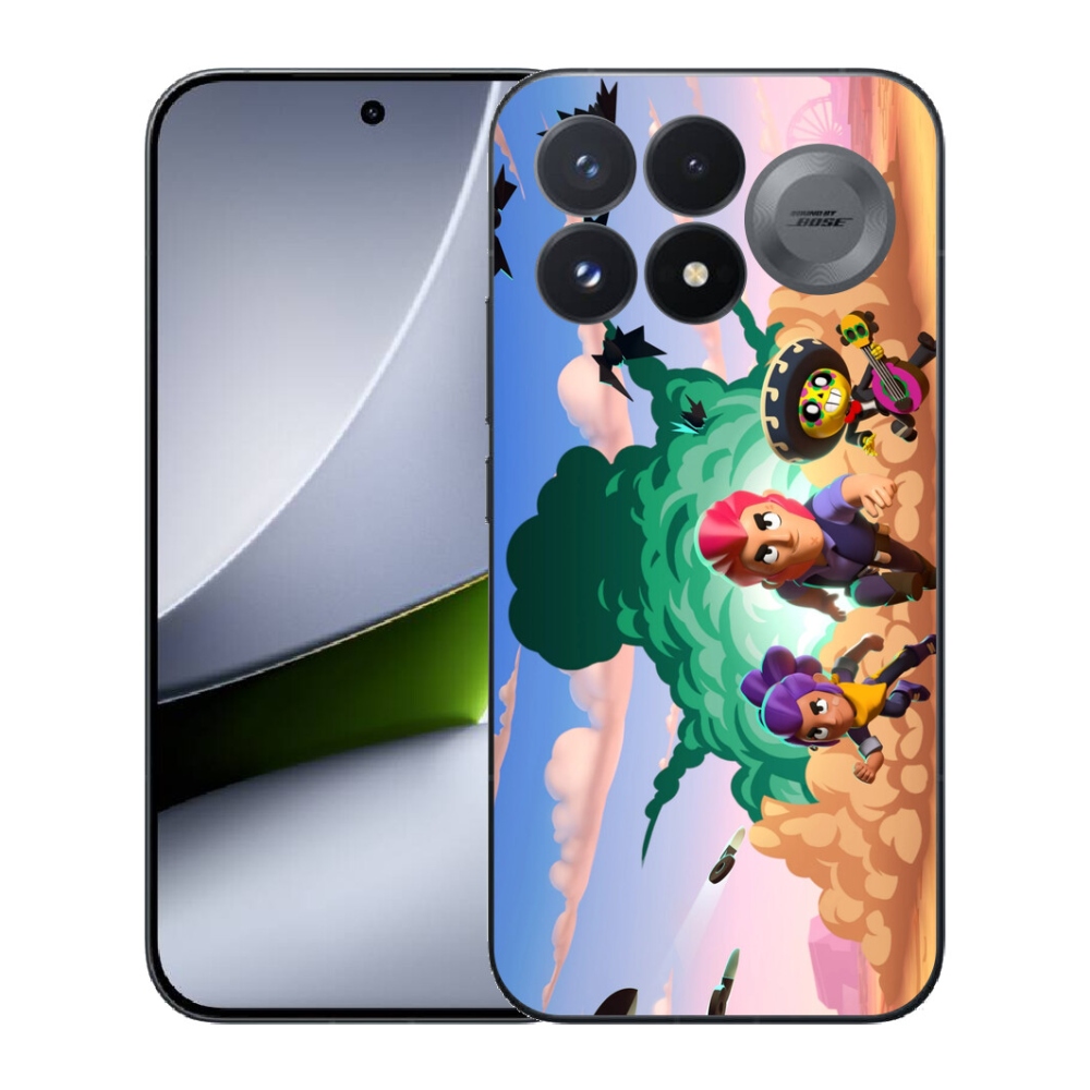 Gélový kryt mmCase na Xiaomi Poco F9 Pro 5G - brawl stars