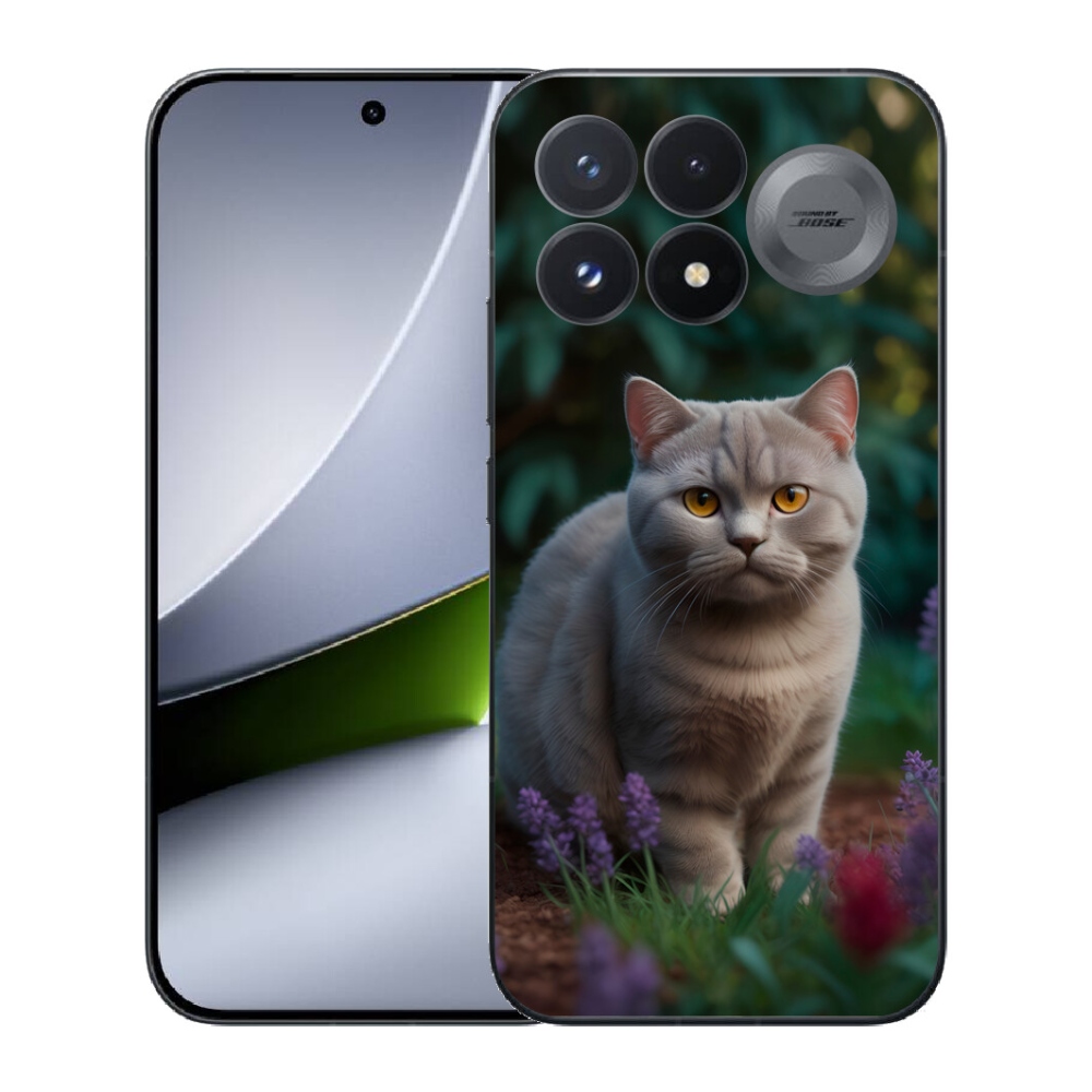 Gélový kryt mmCase na Xiaomi Poco F9 Pro 5G - britská mačka