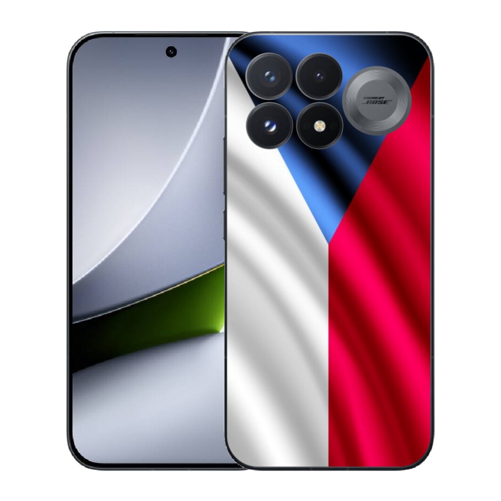Gélový kryt mmCase na Xiaomi Poco F9 Pro 5G - česká vlajka