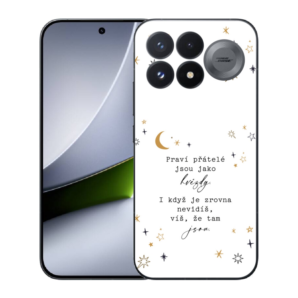 Gélový kryt mmCase na Xiaomi Poco F9 Pro 5G - citát 6 biele pozadie