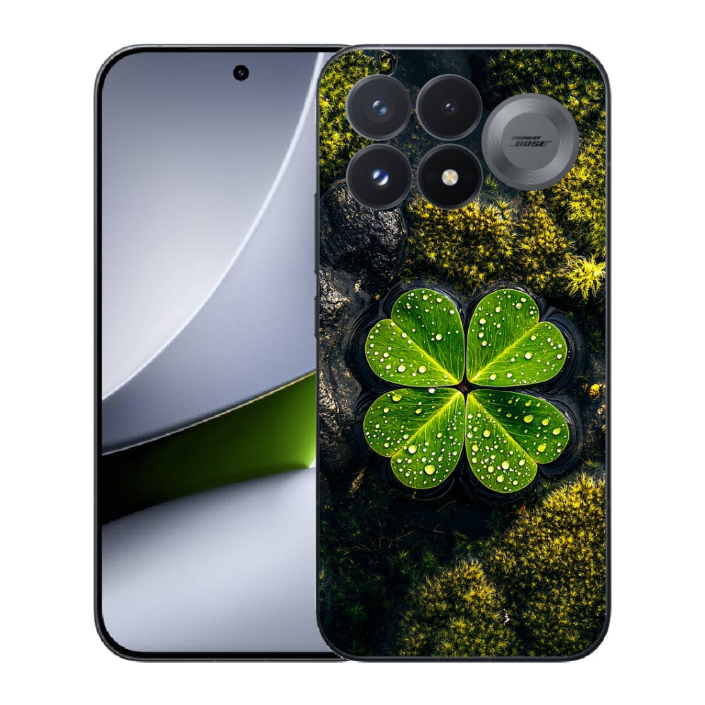 Gélový kryt mmCase na Xiaomi Poco F9 Pro 5G - štvorlístok