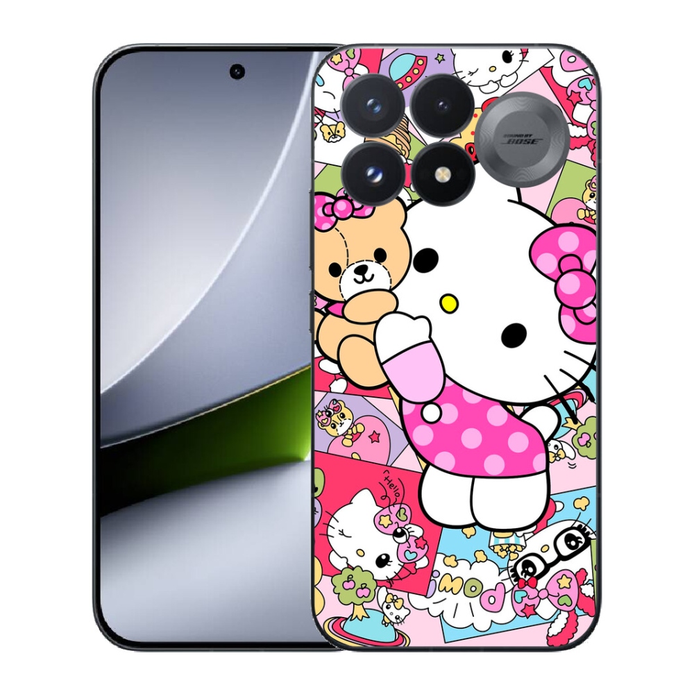 Gélový kryt mmCase na Xiaomi Poco F9 Pro 5G - cute kitty