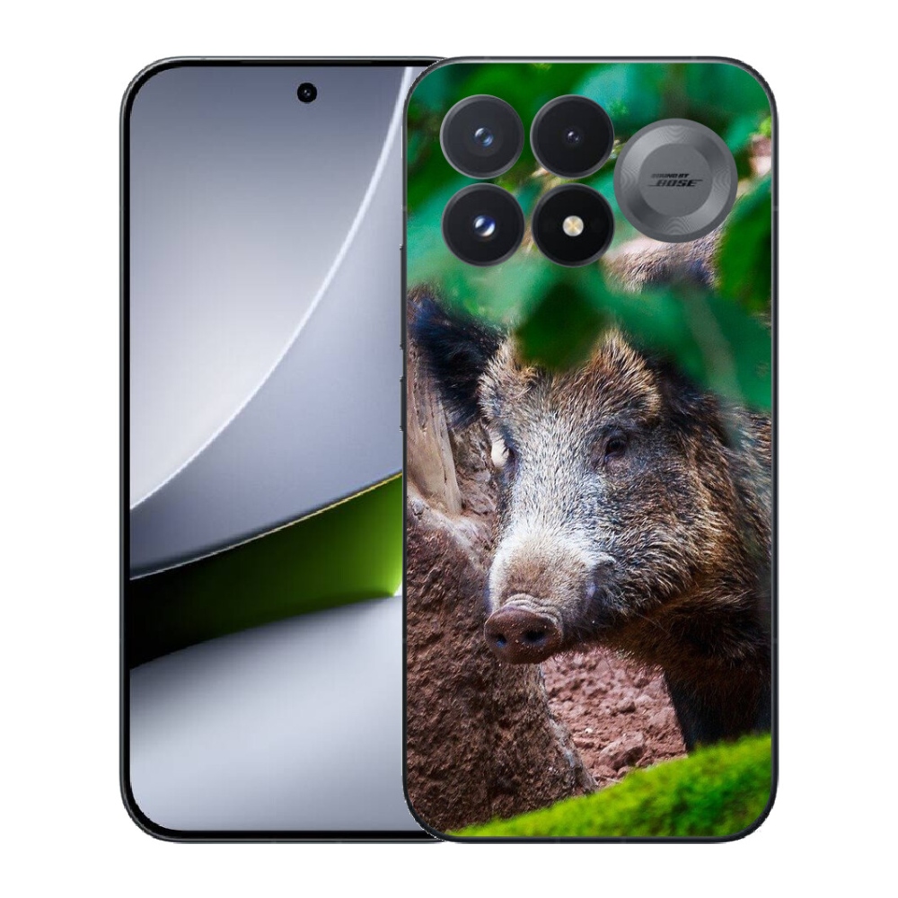 Gélový kryt mmCase na Xiaomi Poco F9 Pro 5G - divoké prasa