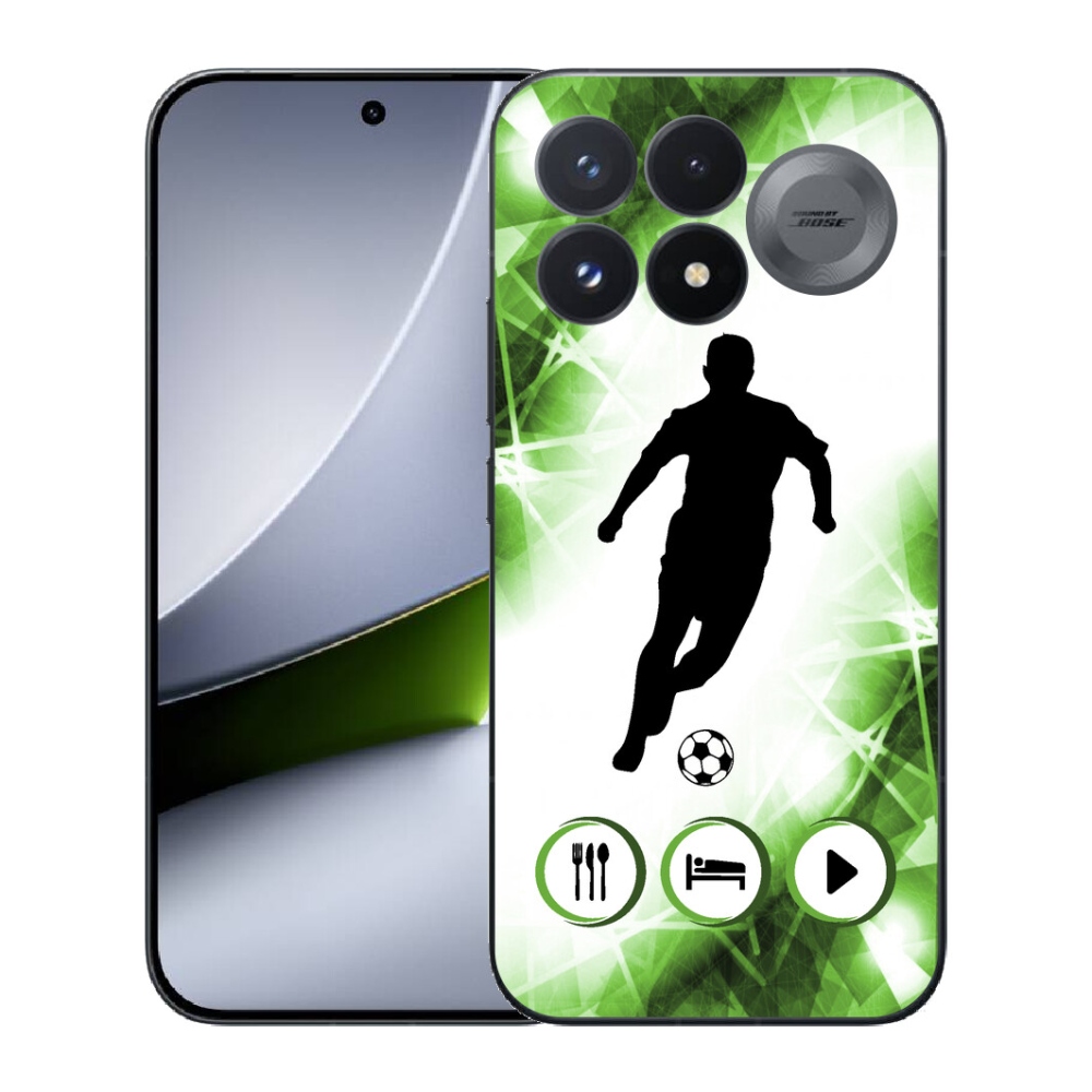 Gélový kryt mmCase na Xiaomi Poco F9 Pro 5G - futbalista