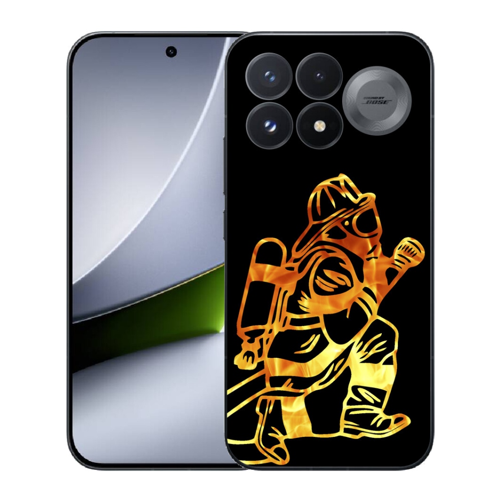 Gélový kryt mmCase na Xiaomi Poco F9 Pro 5G - hasič 1