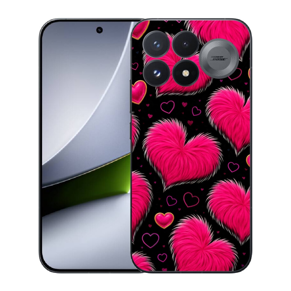 Gélový kryt mmCase na Xiaomi Poco F9 Pro 5G - hebké srdce