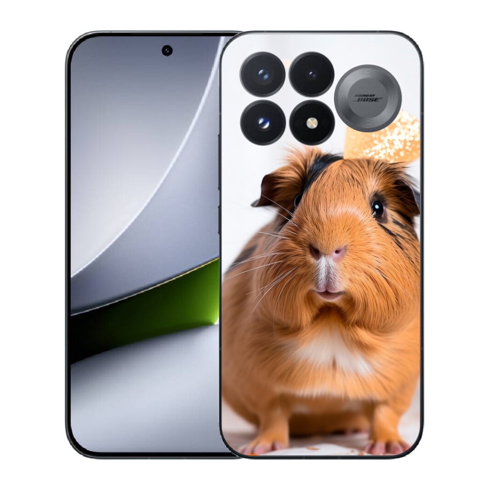 Gélový kryt mmCase na Xiaomi Poco F9 Pro 5G - hnedé morča