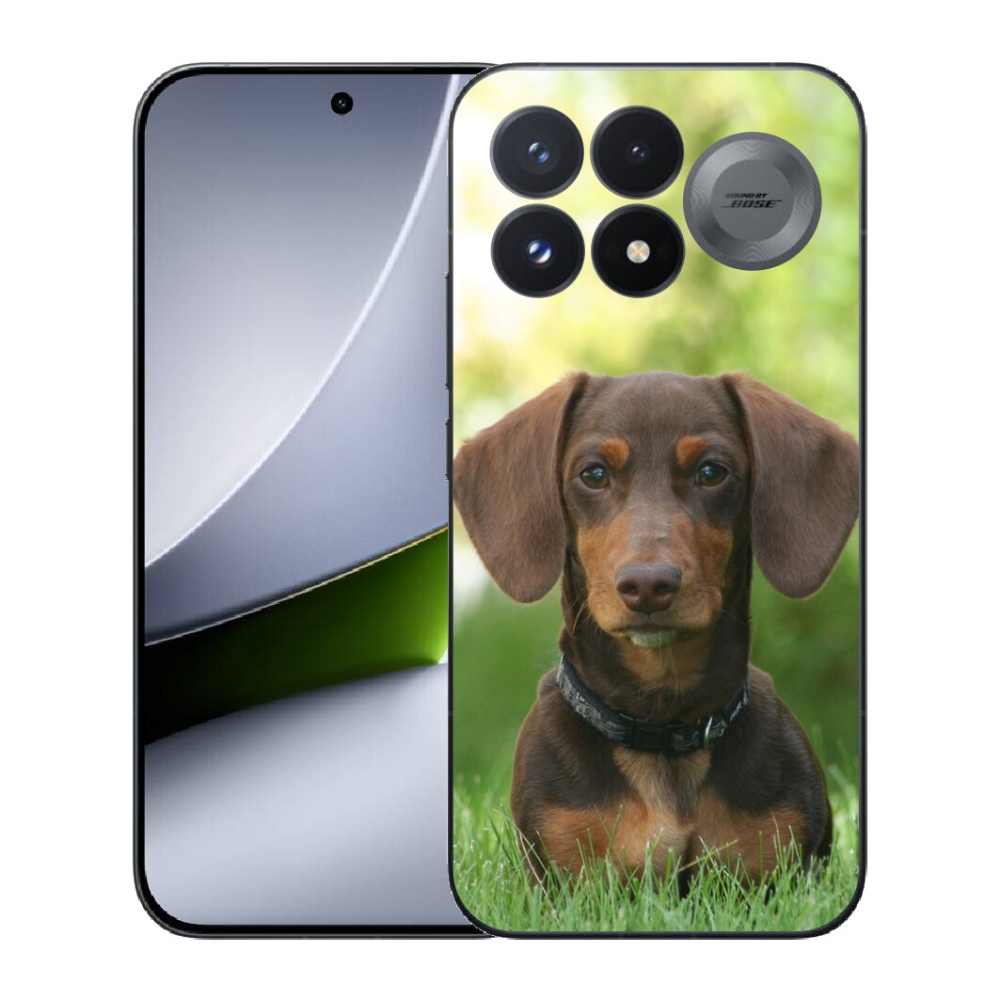 Gélový kryt mmCase na Xiaomi Poco F9 Pro 5G - hnedý jazvečík