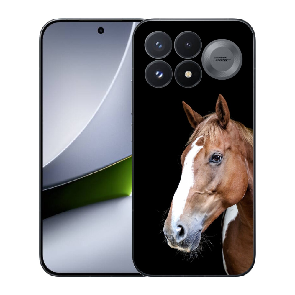 Gélový kryt mmCase na Xiaomi Poco F9 Pro 5G - hnedý kôň 3