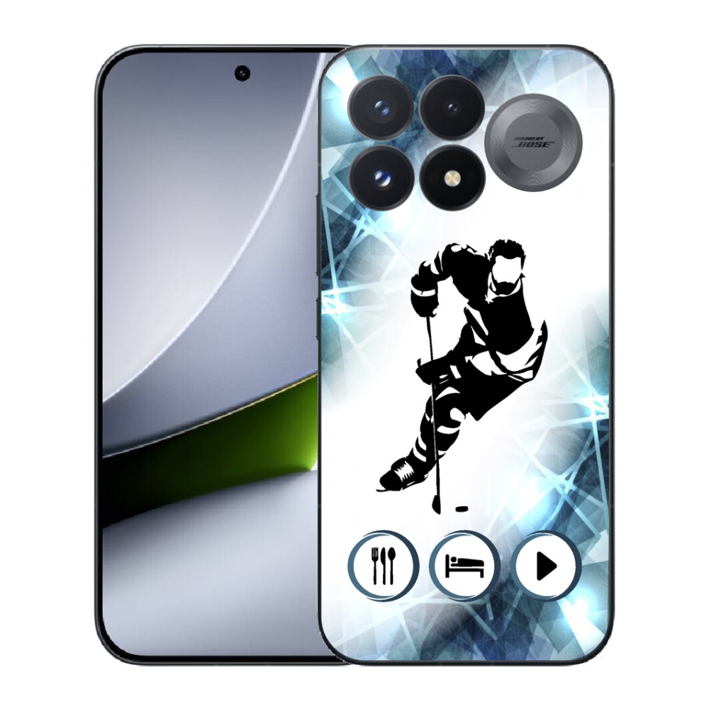 Gélový kryt mmCase na Xiaomi Poco F9 Pro 5G - hokej 1