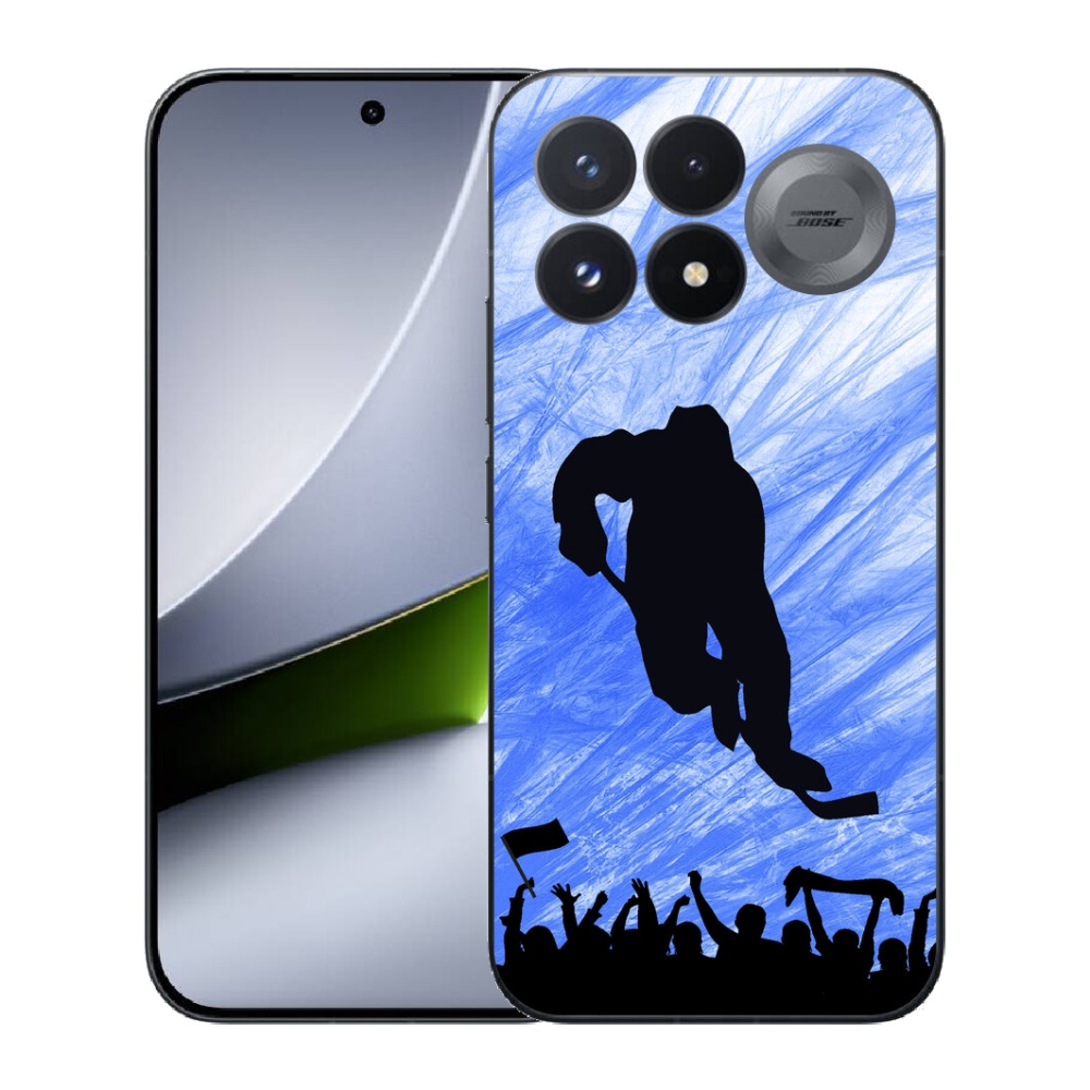 Gélový kryt mmCase na Xiaomi Poco F9 Pro 5G - hokejový hráč