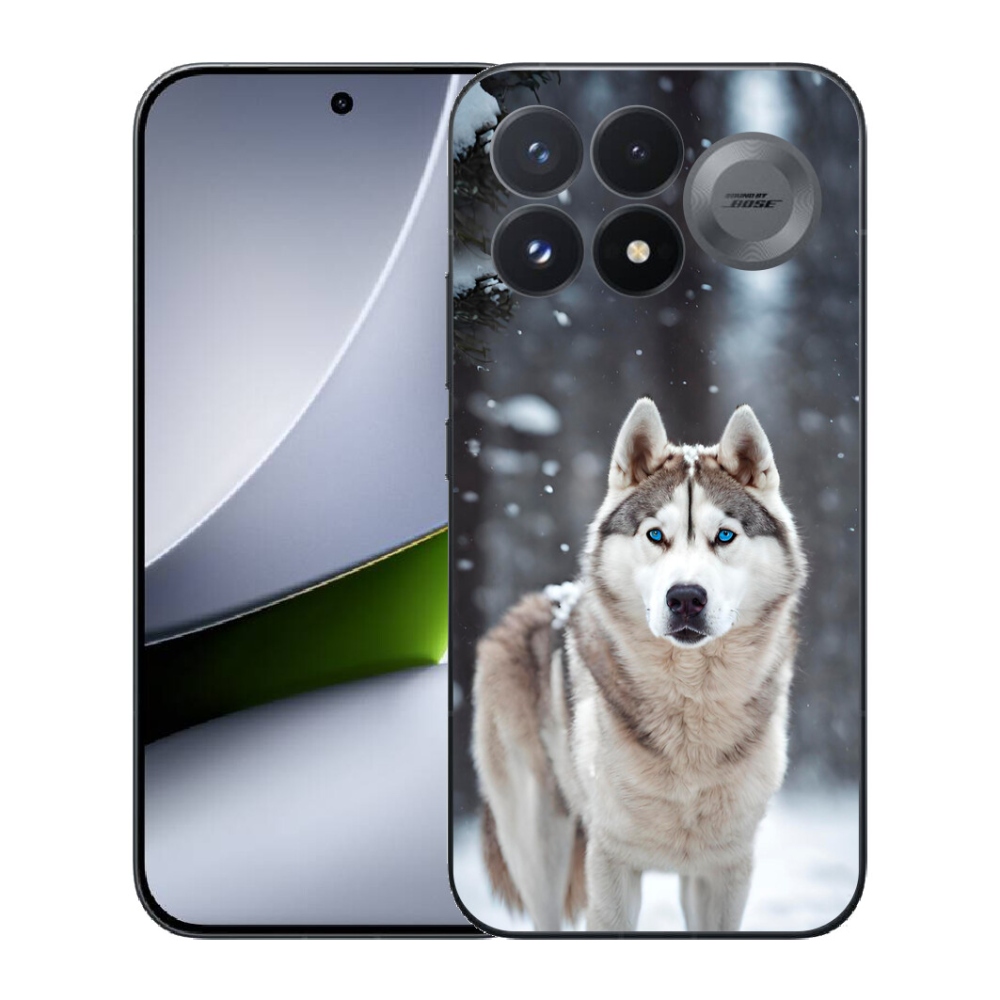 Gélový kryt mmCase na Xiaomi Poco F9 Pro 5G - husky 2