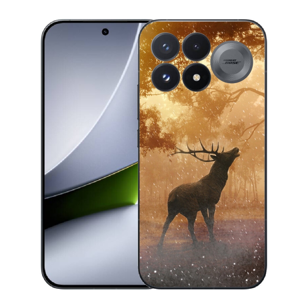 Gélový kryt mmCase na Xiaomi Poco F9 Pro 5G - jeleň v ruji