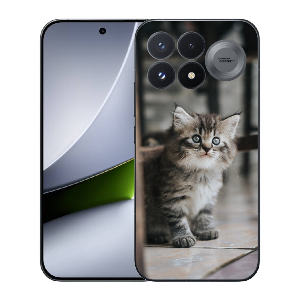 Gélový kryt mmCase na Xiaomi Poco F9 Pro 5G - mačiatko