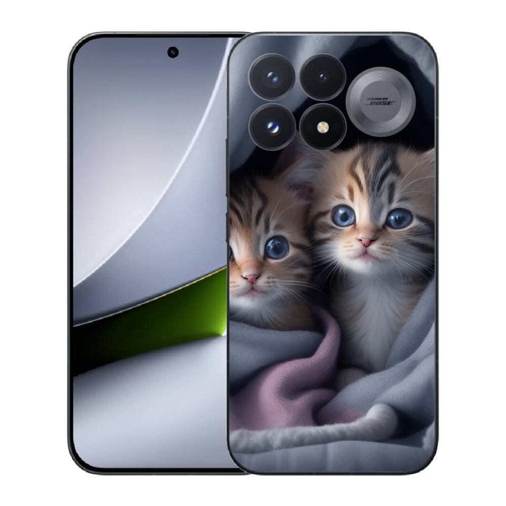 Gélový kryt mmCase na Xiaomi Poco F9 Pro 5G - mačacie duo 2