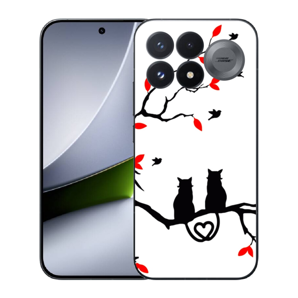 Gélový kryt mmCase na Xiaomi Poco F9 Pro 5G - mačacia láska