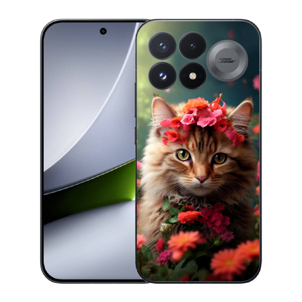 Gélový kryt mmCase na Xiaomi Poco F9 Pro 5G - mačacia princezná