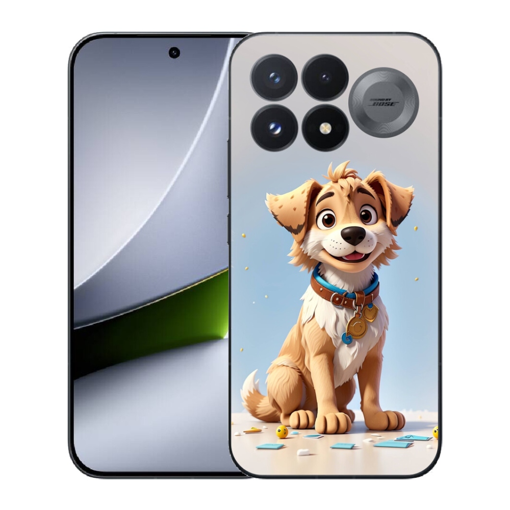 Gélový kryt mmCase na Xiaomi Poco F9 Pro 5G - kreslené šteňa