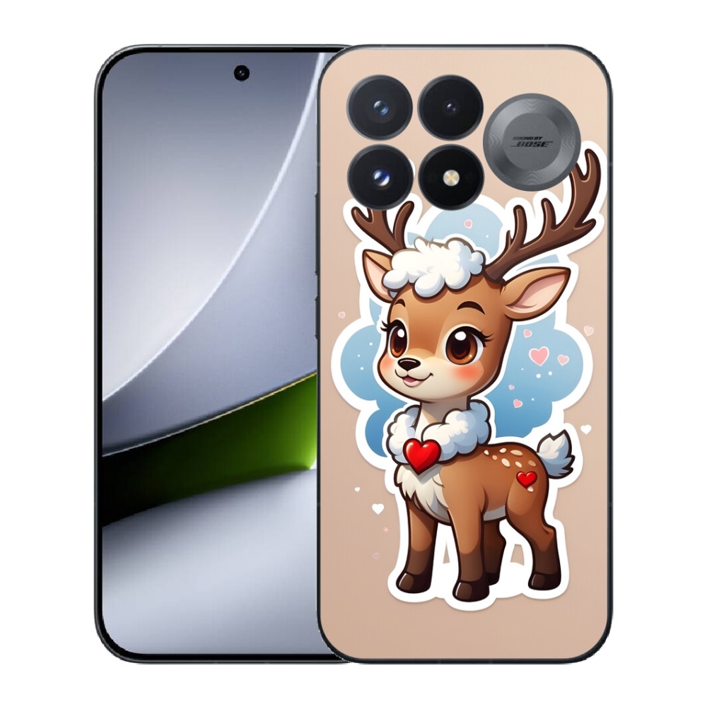 Gélový kryt mmCase na Xiaomi Poco F9 Pro 5G - kreslený sob