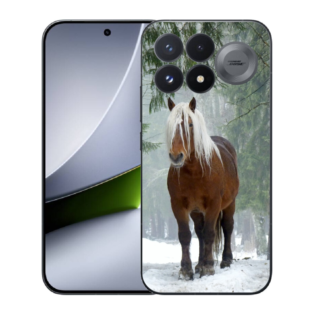 Gélový kryt mmCase na Xiaomi Poco F9 Pro 5G - kôň v lese