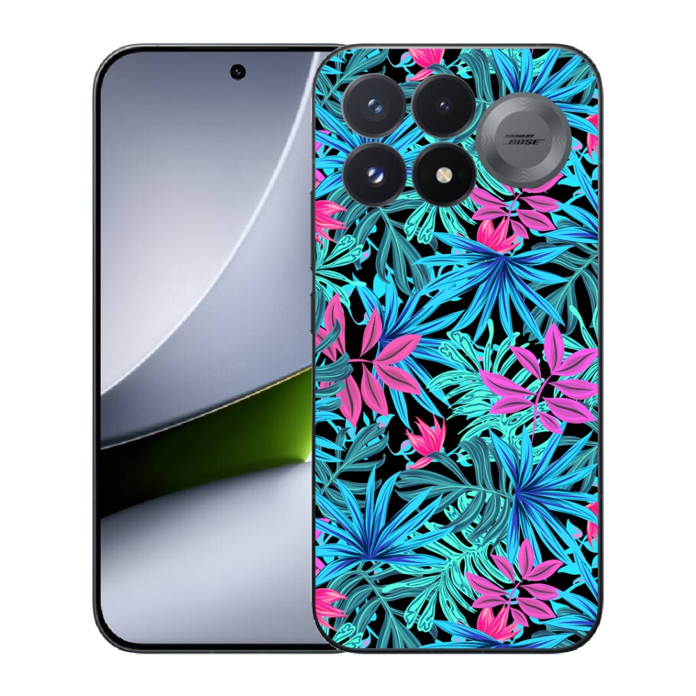 Gélový kryt mmCase na Xiaomi Poco F9 Pro 5G - kvety 3