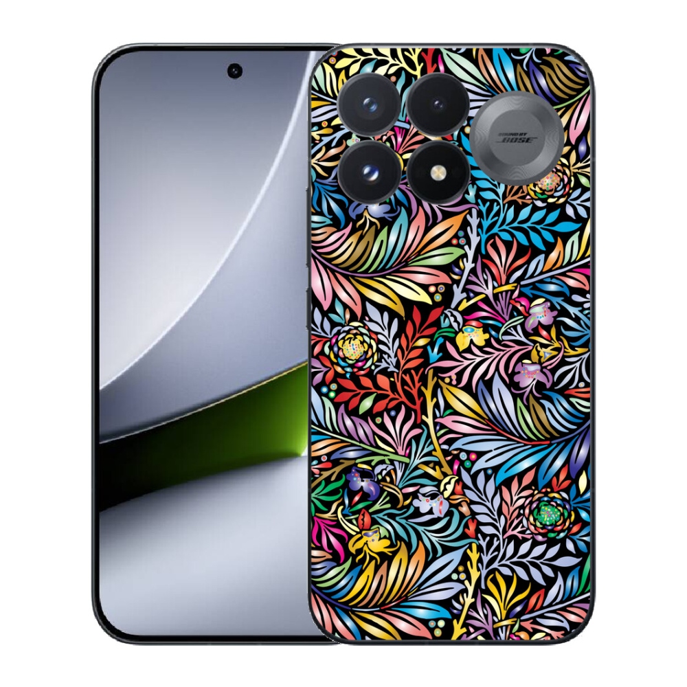 Gélový kryt mmCase na Xiaomi Poco F9 Pro 5G - kvety 5