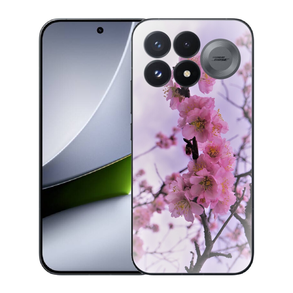 Gélový kryt mmCase na Xiaomi Poco F9 Pro 5G - kvety 7