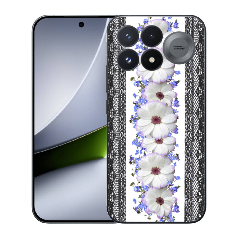 Gélový kryt mmCase na Xiaomi Poco F9 Pro 5G - kvety 8