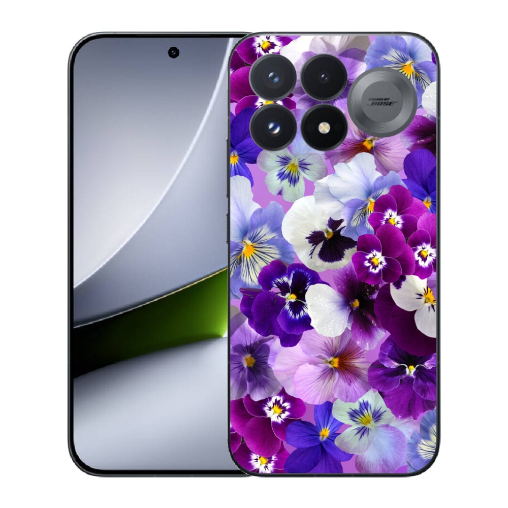 Gélový kryt mmCase na Xiaomi Poco F9 Pro 5G - kvety 9