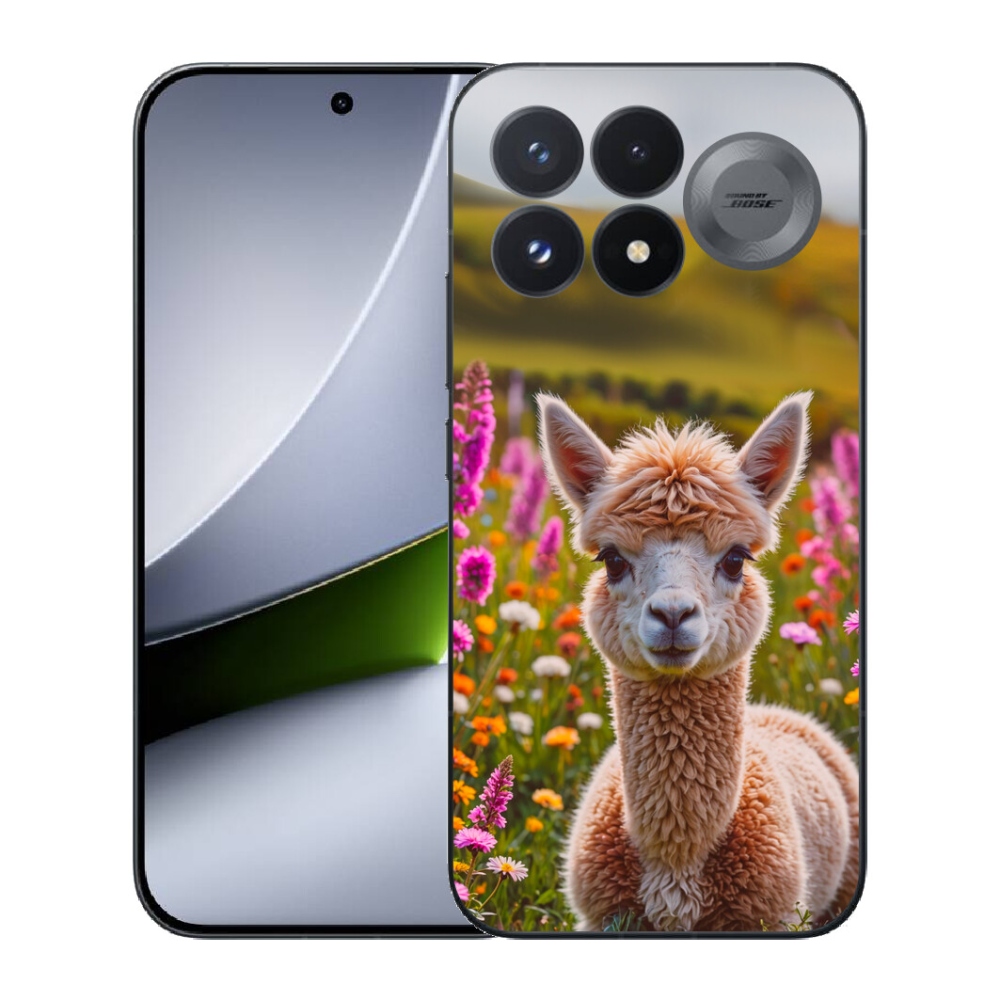 Gélový kryt mmCase na Xiaomi Poco F9 Pro 5G - lama na lúke