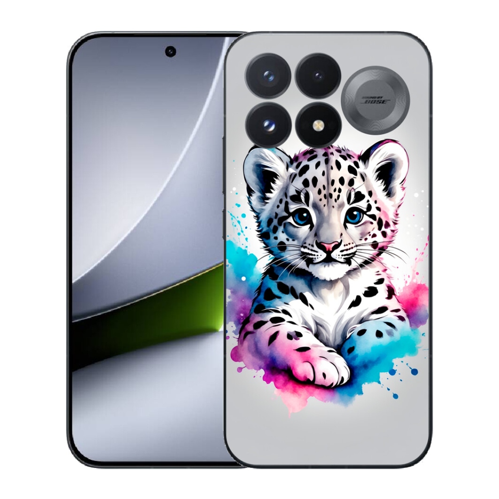 Gélový kryt mmCase na Xiaomi Poco F9 Pro 5G - leopardej mláďa