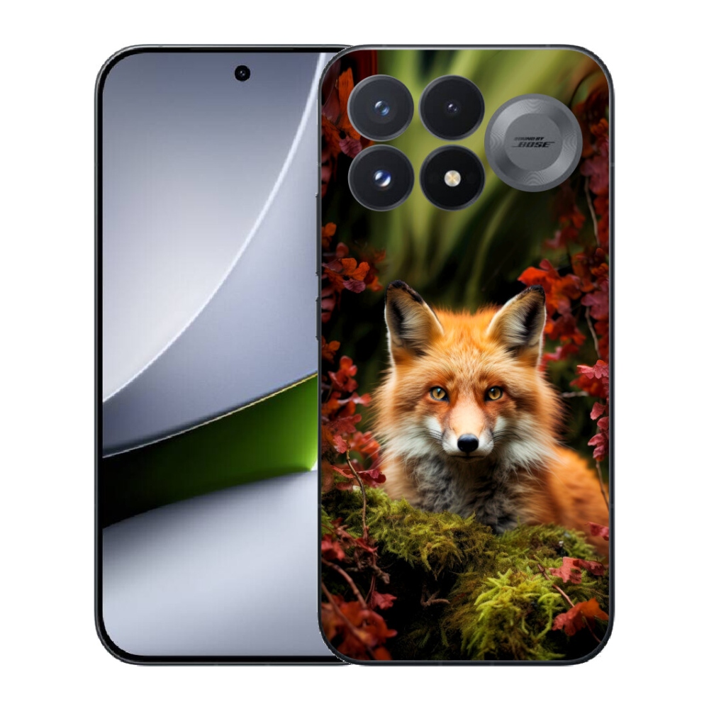 Gélový kryt mmCase na Xiaomi Poco F9 Pro 5G - líška v lese