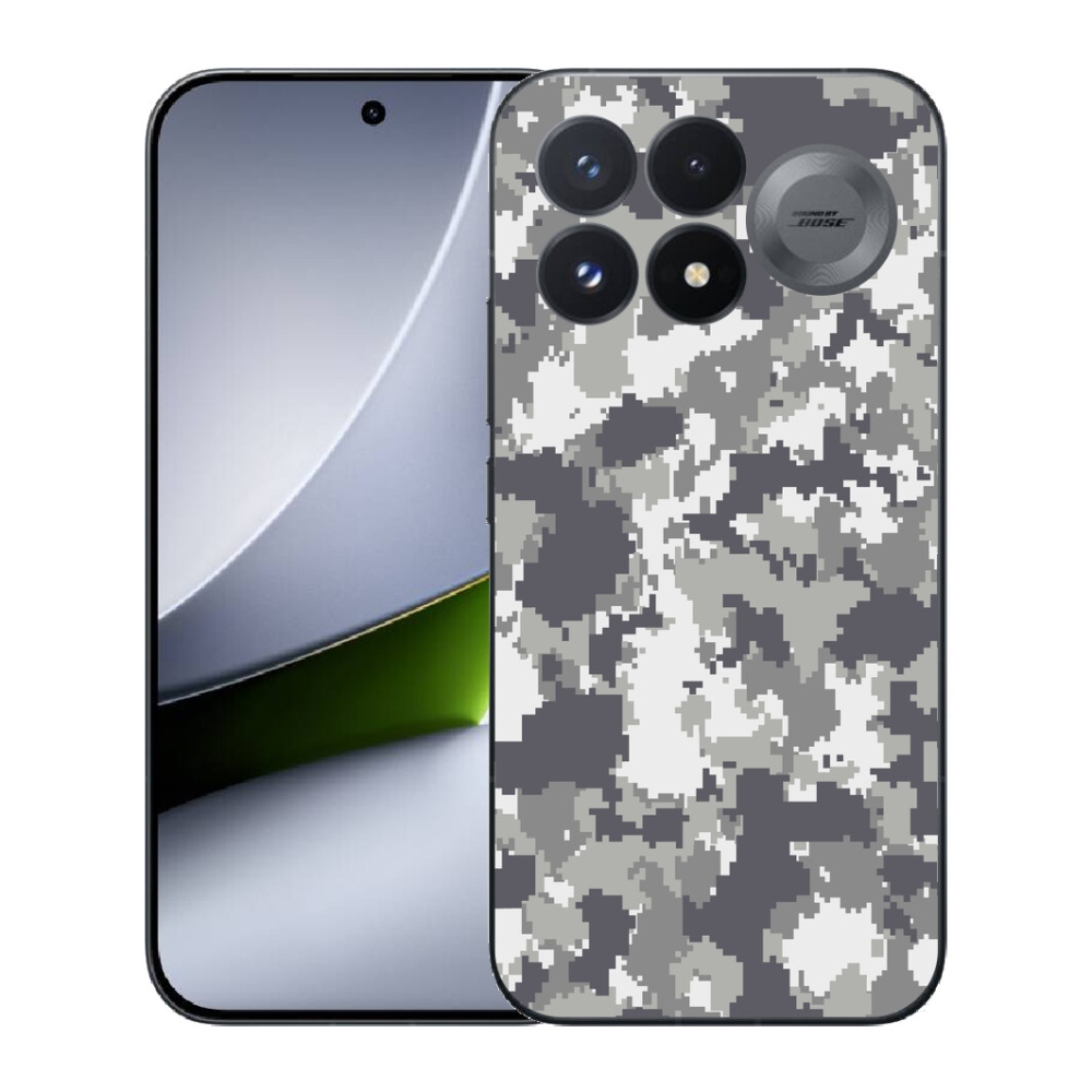 Gélový kryt mmCase na Xiaomi Poco F9 Pro 5G - maskáčový vzor 2