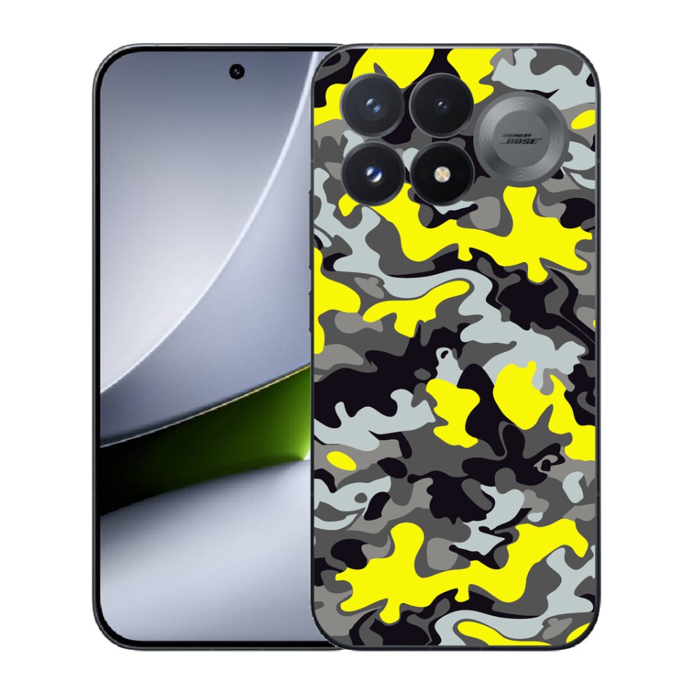 Gélový kryt mmCase na Xiaomi Poco F9 Pro 5G - maskáčový vzor 6