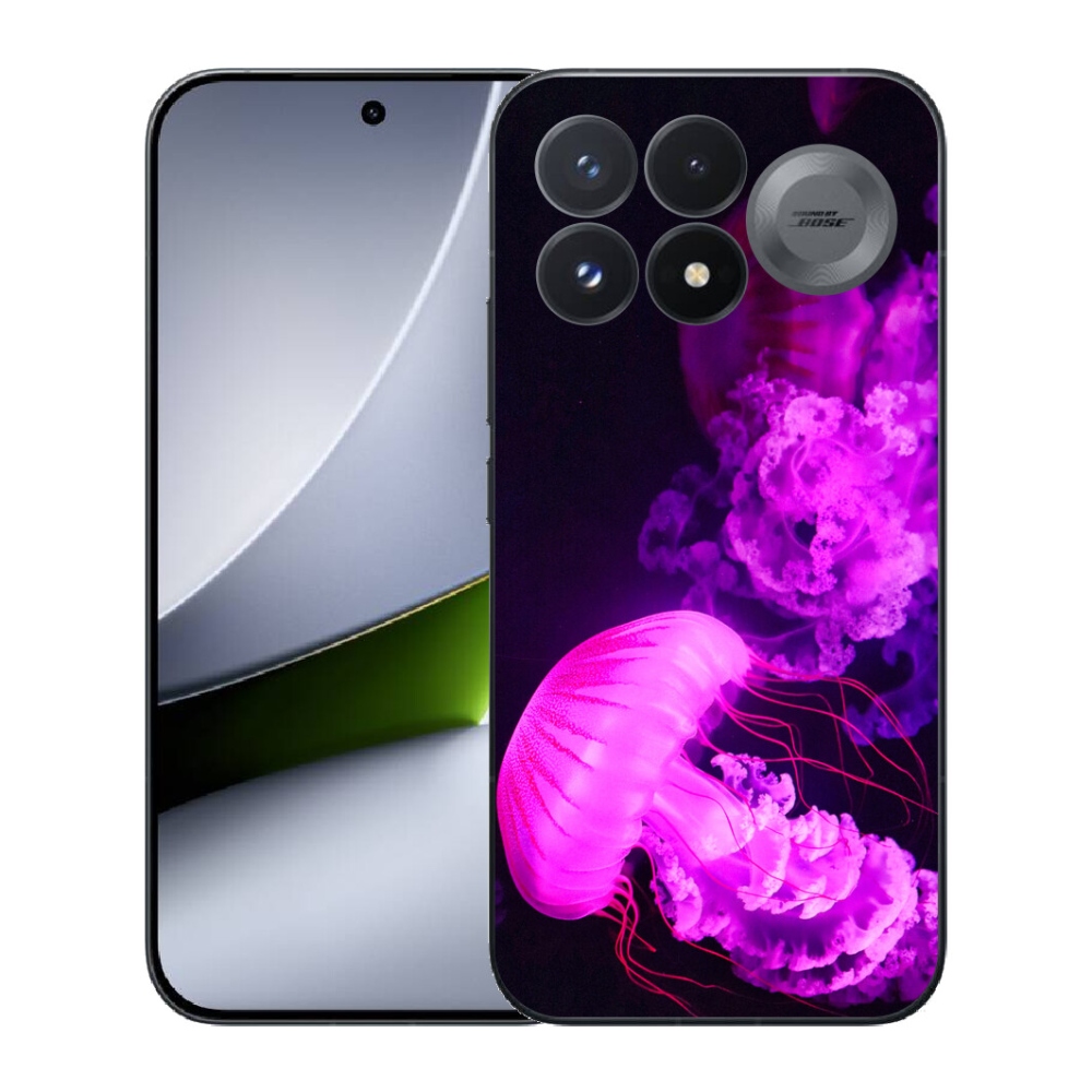 Gélový kryt mmCase na Xiaomi Poco F9 Pro 5G - medúza 1